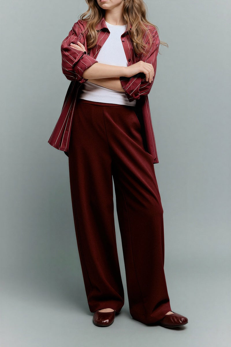 DeFacto Red Girl Girl Wide Leg Trousers Casual - Image 4